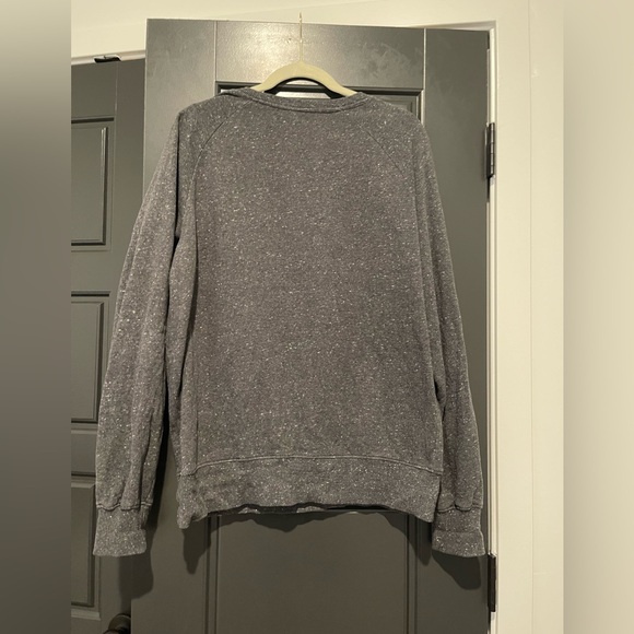 Murren Switzerland Souvenir Sweatshirt Charcoal Gray Size XL Gently Worn - Picture 2 of 5